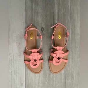 Pink Sandals Size 6